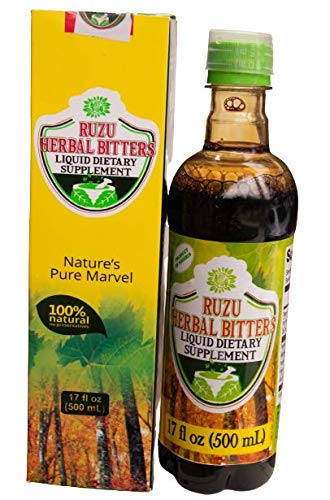 Ruzu Herbal Bitters 500ml - Natural Digestive Aid & Liver Support Supplement | Perfect for After Meals & Detox Routines