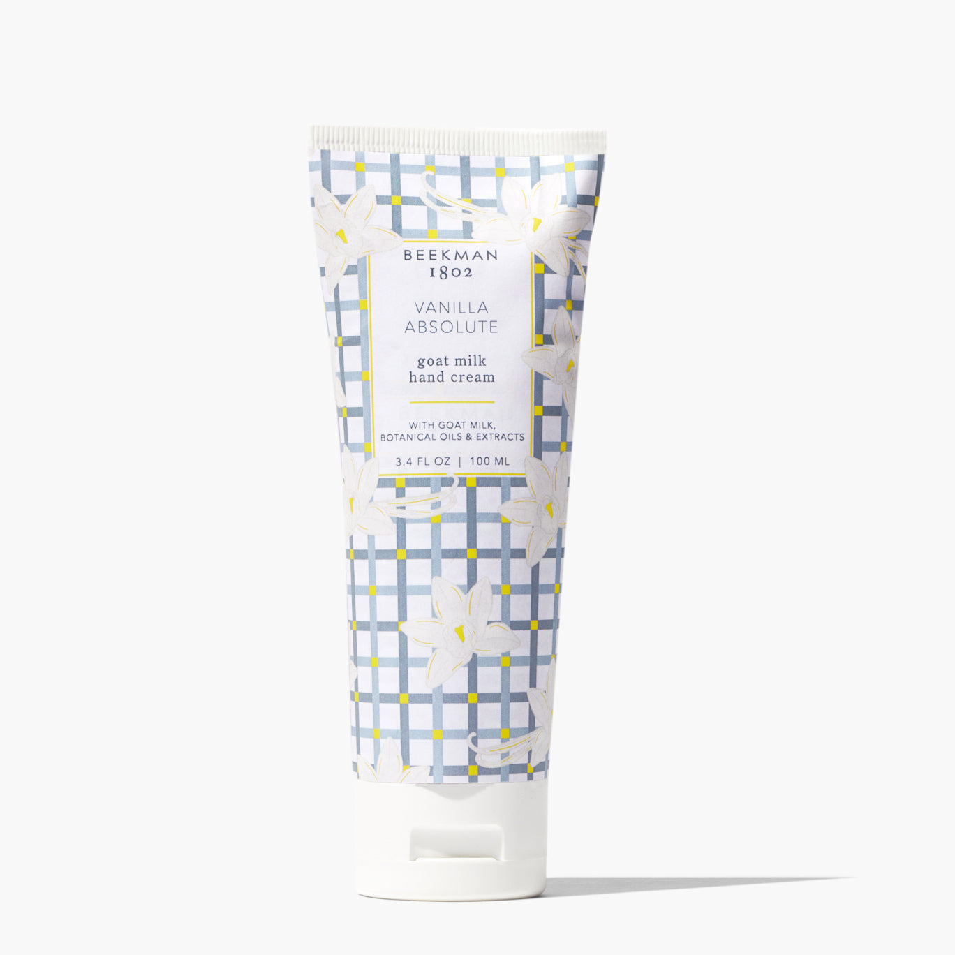 Organic Vanilla Absolute Goat Milk Hand Cream for Dry Skin - Moisturizing & Nourishing Hand Lotion for Women & Men - Perfect for Winter Care, Office Use & Gift Giving