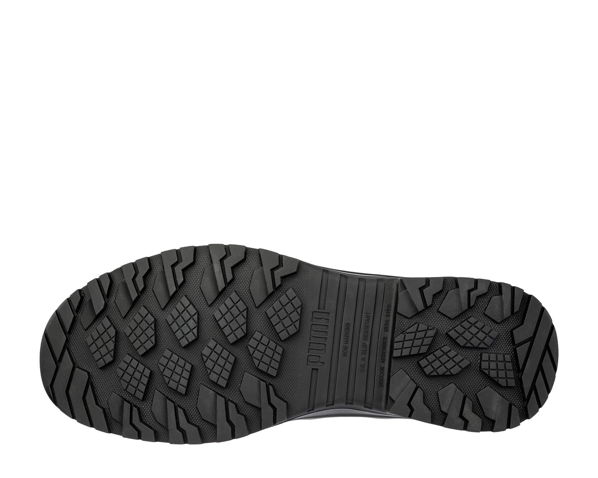 Rock HD Mid Composite Toe Work Boots for Men - Safety Shoes with Slip & Shock Resistance - Ideal for Construction, Warehouse & Outdoor Work