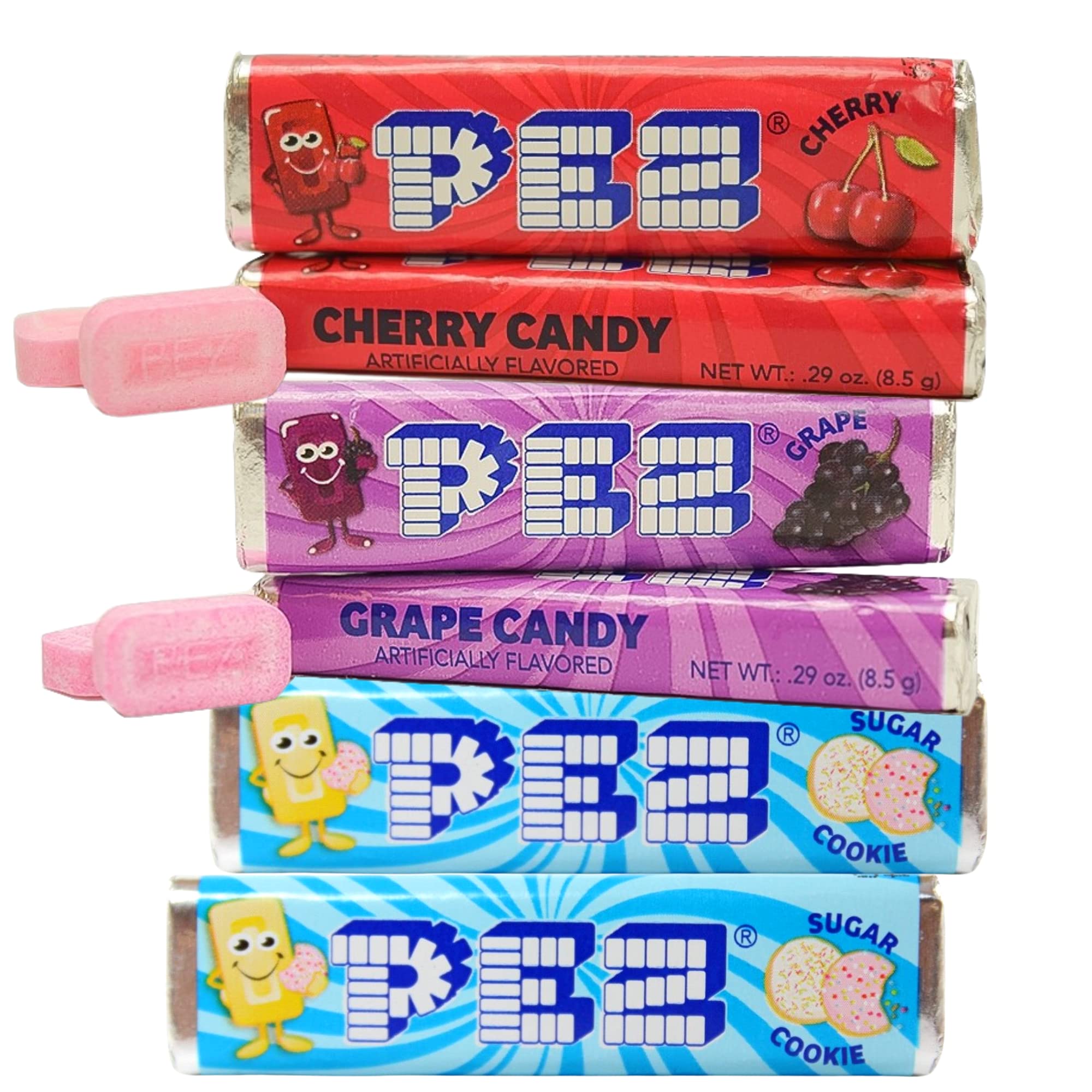 Christmas Holiday Pez Dispenser Set - 3 Pack with Santa, Reindeer & Elf Characters | Fun Candy Dispenser for Stocking Stuffers, Party Favors & Holiday Gift Giving