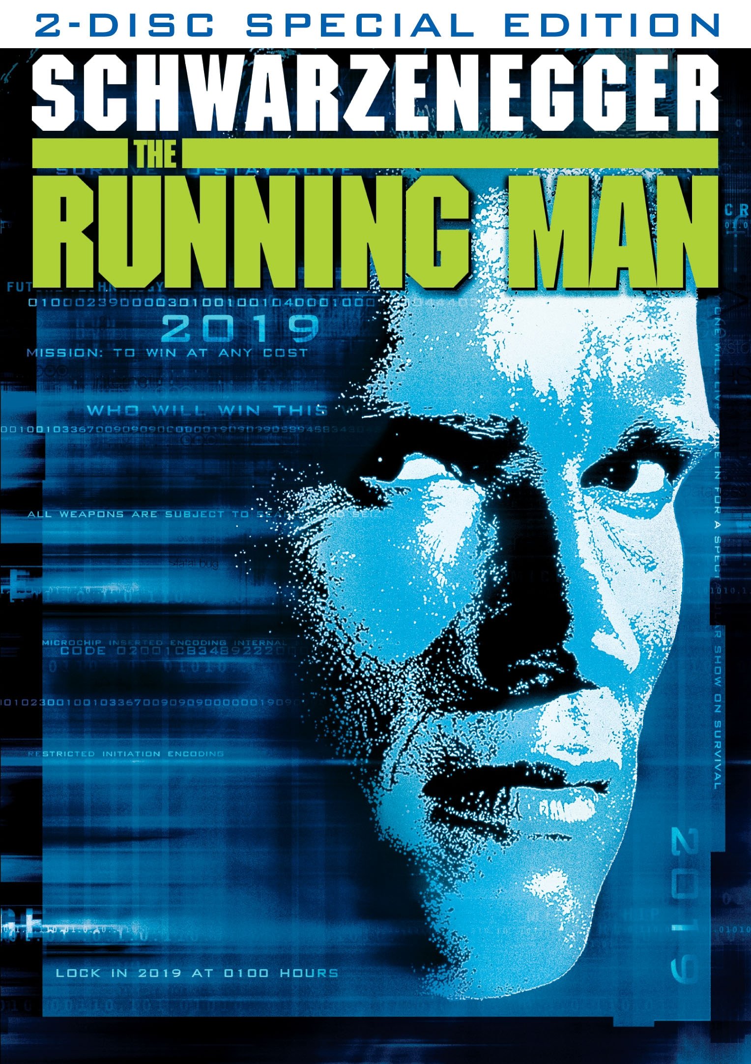 The Running Man (2-Disc Special Edition) - Classic Sci-Fi Action Movie with Arnold Schwarzenegger - Perfect for Movie Nights & 80s Film Collections
