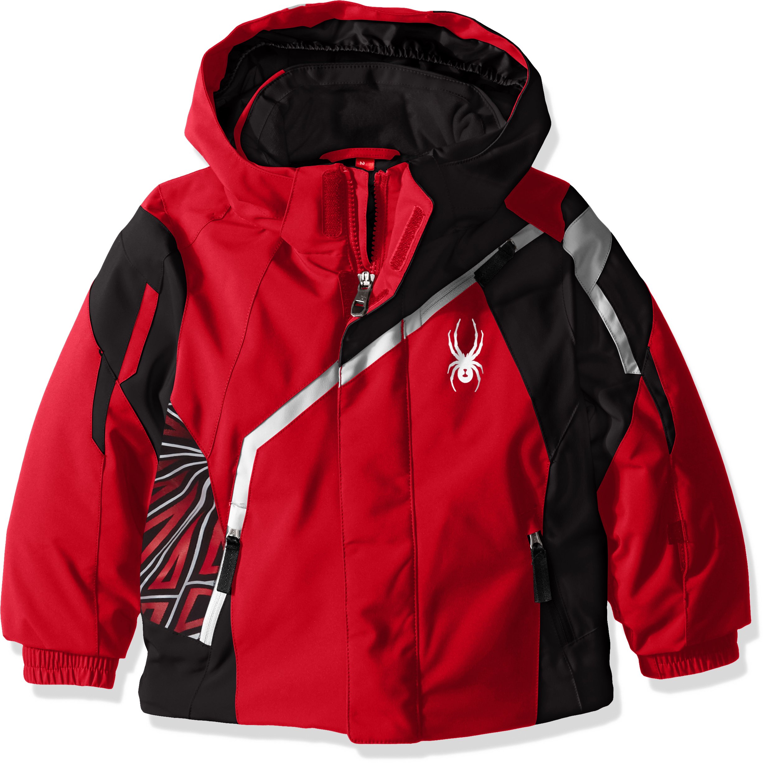 Spyder Boys Mini Challenger Jacket - Waterproof Snow Jacket for Kids - Warm Winter Coat for Boys & Girls - Ideal for Skiing, Snowboarding & Outdoor Winter Activities
