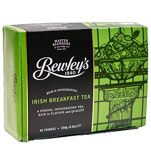 Bewleys Irish Breakfast Tea Bags - 400 Tea Bags (5 Packs x 80) - Rich & Robust Black Tea Blend - Perfect for Morning Energy, Afternoon Pick-Me-Up & Office Brewing