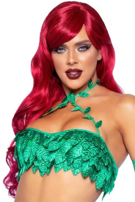 Long Wavy Red Wig for Women - Natural Looking Synthetic Hairpiece for Cosplay, Halloween & Costume Parties - Perfect for Daily Wear & Special Events
