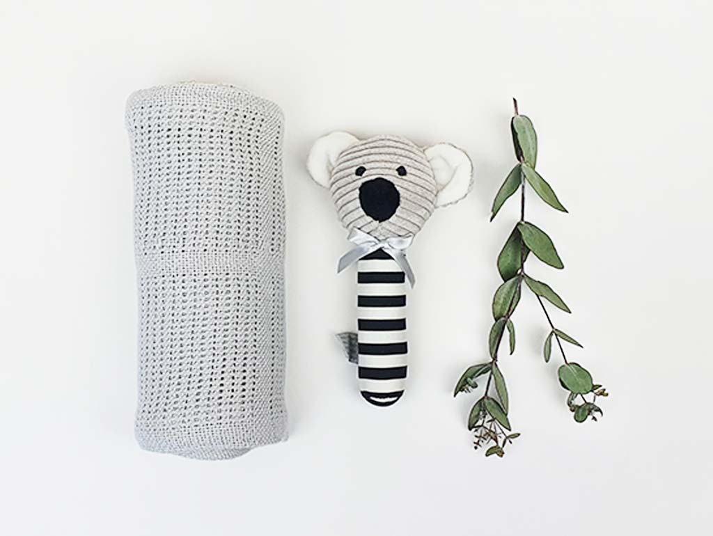 Adorable Koala Baby Shower Gift Set - Perfect for Newborns, Baby Showers & Gender Reveal Parties - Includes Plush Toy, Blanket & Keepsake Box
