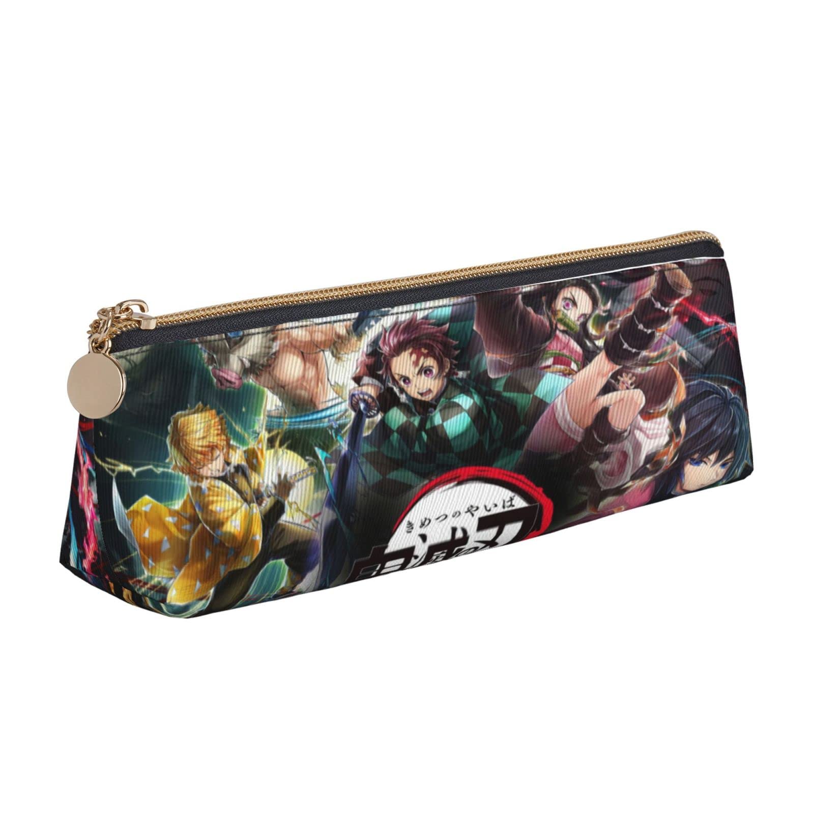 Anime Pencil Case with Zipper - Cute Cartoon Stationery Organizer for School, Office & Travel - Portable Makeup Bag & Pen Pouch for Women & Men - Perfect for Students, Artists & Professionals
