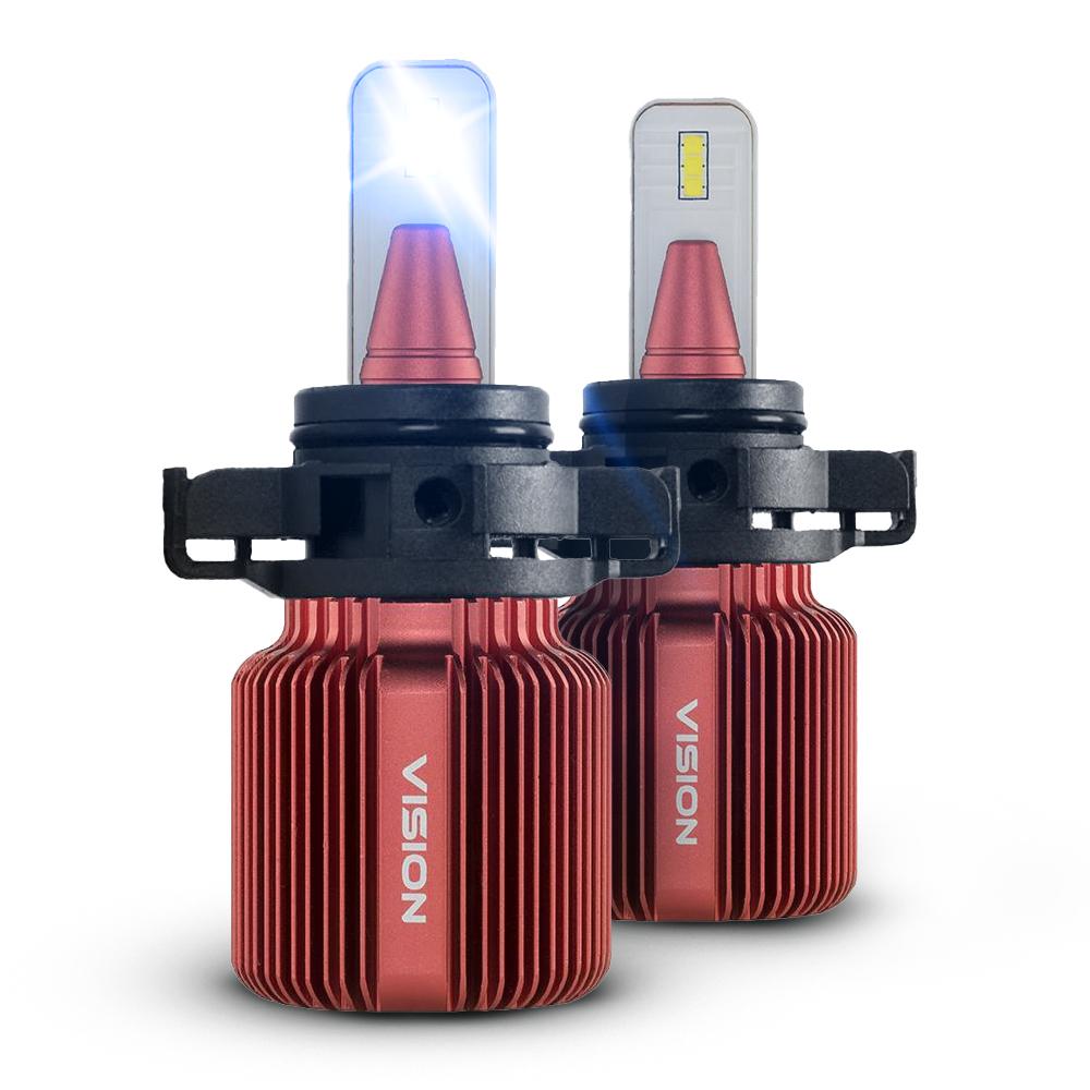 VISION H1 CSP LED Conversion Kit - 6500K Cool White Light, 5000 Lumens, 30W Energy Efficient - Perfect for Car Headlight Upgrades & Off-Road Lighting