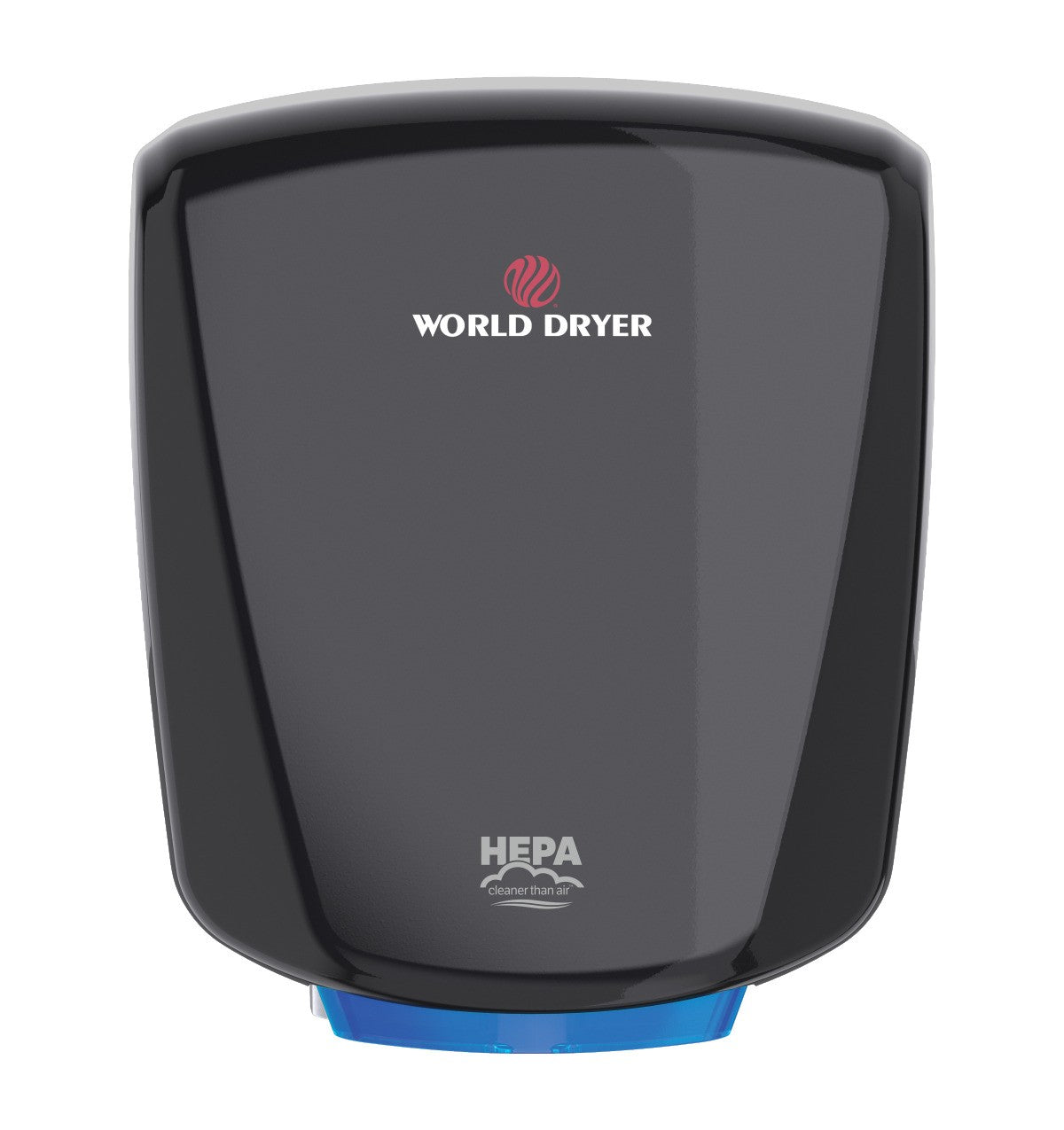 World Dryer VERDEdri Q 162A2 Black Commercial Hand Dryer - High Speed, Energy Efficient for Restrooms, Kitchens & Public Spaces