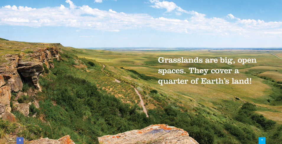 Grasslands Book - ISBN 9781608187966 | Explore Nature & Wildlife for Outdoor Enthusiasts & Students