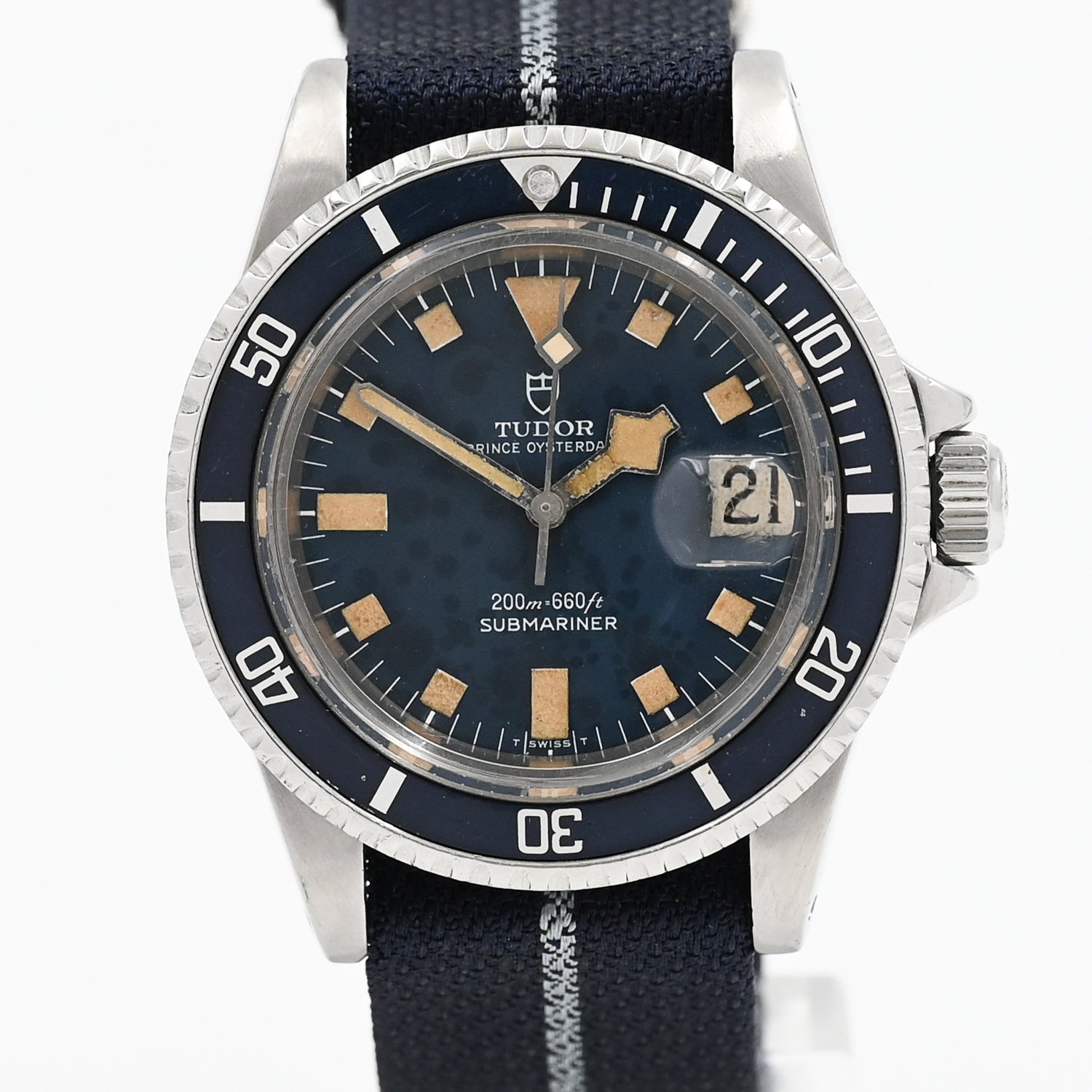 Vintage Tudor Submariner Date Snowflake Watch 1978 - Classic Diver's Timepiece for Men, Luxury Collectible for Watch Enthusiasts & Perfect Gift for Special Occasions