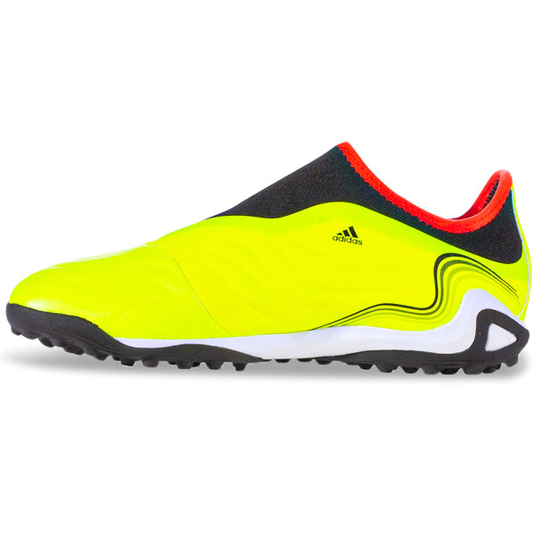 Adidas Copa Sense.3 LL Turf Soccer Cleats - Team Solar Yellow/Black - Artificial Grass Football Shoes for Men - Perfect for Turf Fields & Training Sessions