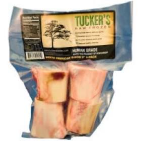 Tucker's Beef Bones for Dogs - 4 Pack (2pk) - Natural Dog Chews for Dental Health - Perfect for Large Breed Dogs & Training Treats