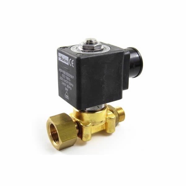 Rancilio 220V Dual Hot Water Valve Assembly for Espresso Machines - Perfect for Coffee Shops & Home Baristas