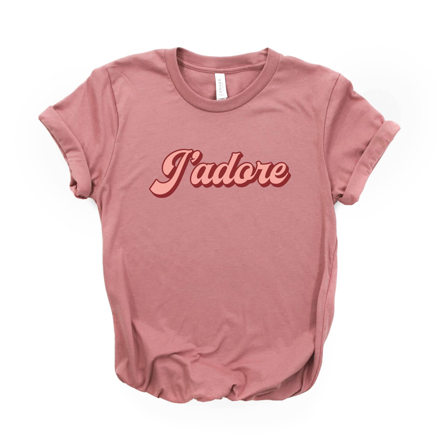 J'adore France Shirt - Paris French Unisex Tee - Softstyle Comfort Fit - Perfect for Travel, Gifts & Casual Wear