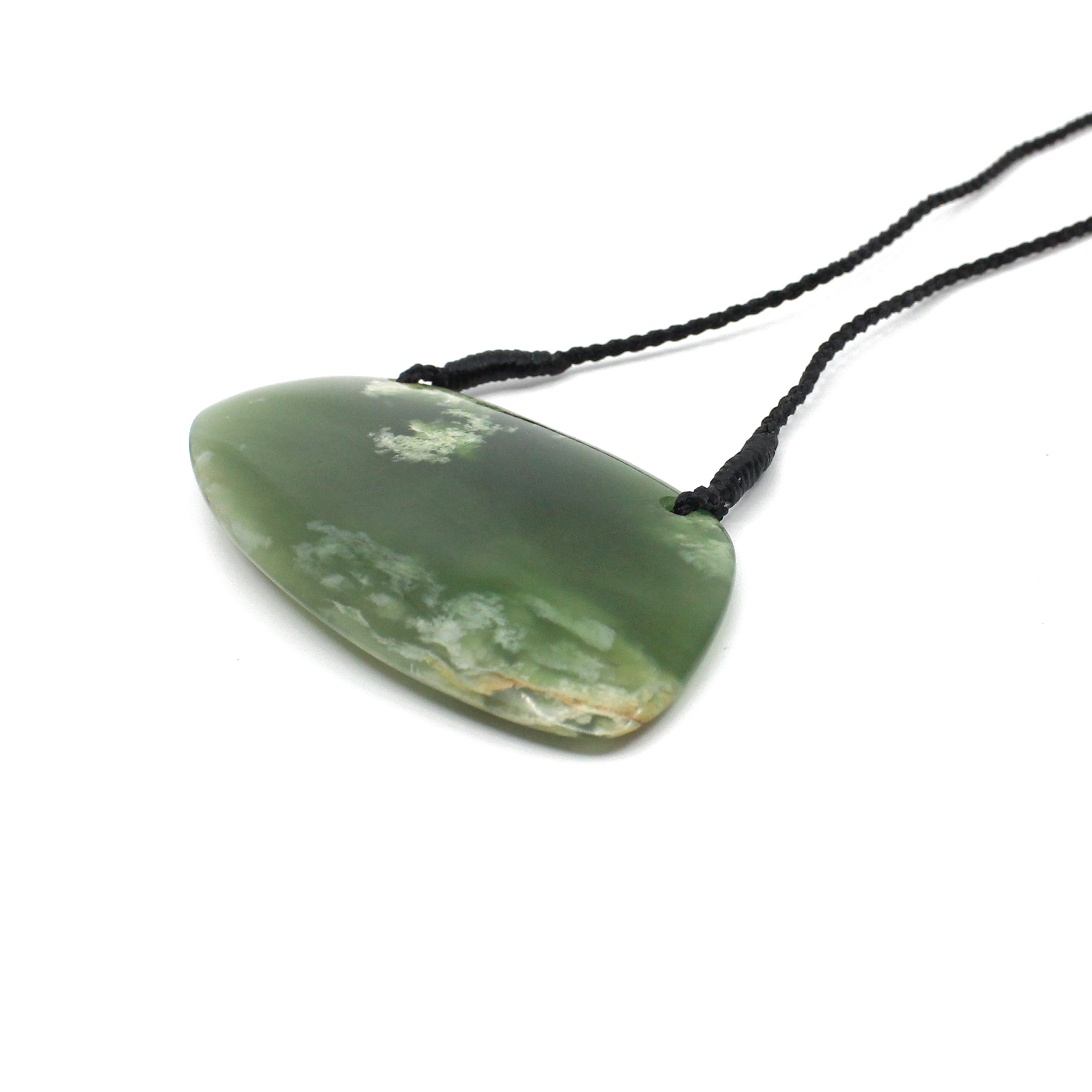 Authentic Maori Greenstone Pounamu Breastplate Pendant - Handcrafted New Zealand Jade Necklace for Spiritual Protection & Cultural Heritage Gifts