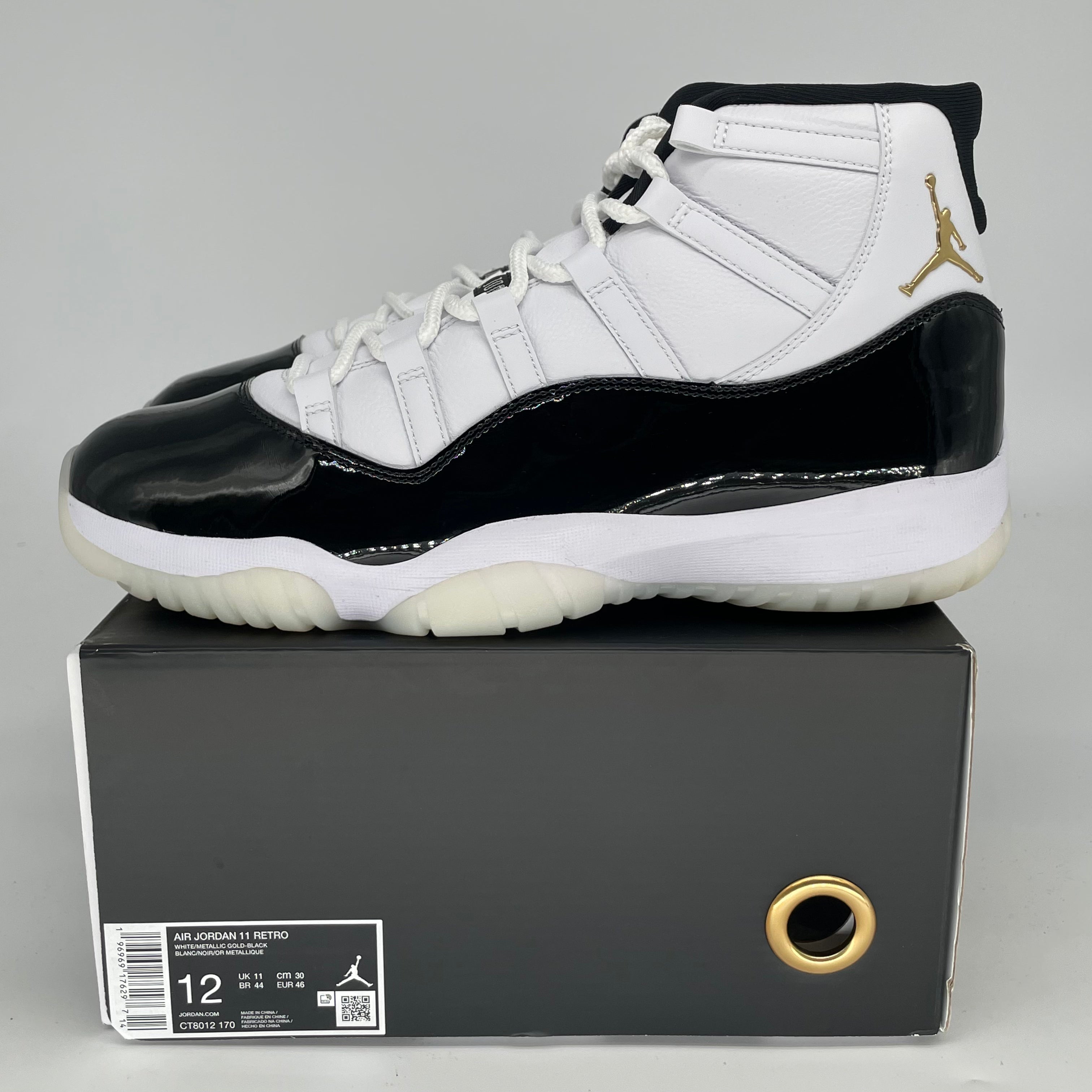 Air Jordan 11 Retro DMP Gratitude Men's Basketball Shoes Size 12 - CT8012-170 for Sneaker Collectors & Court Performance