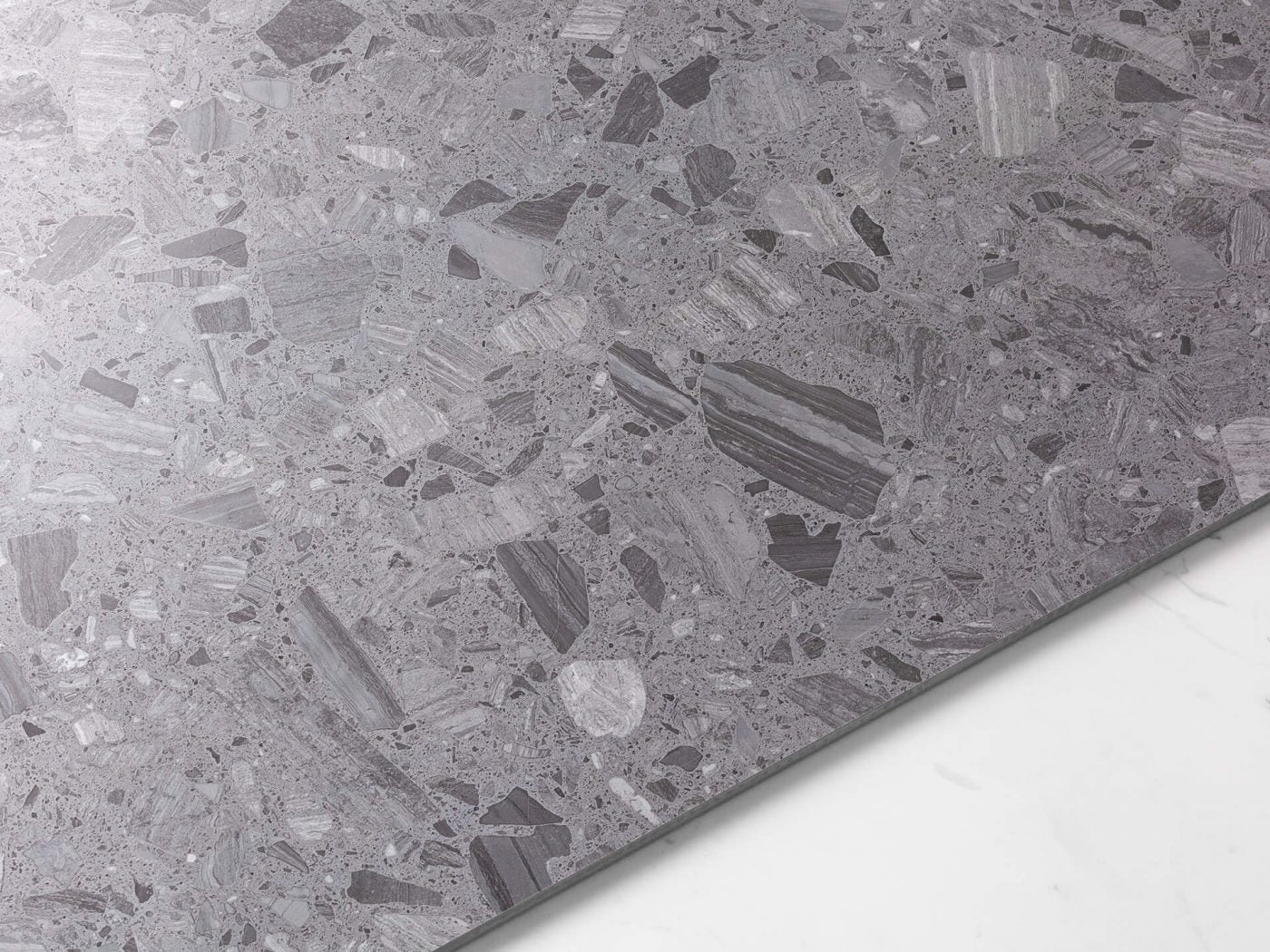 Premium 1200x600mm Dark Grey Satin Marble Lagodi Tile - Elegant Flooring & Wall Covering for Living Room, Bathroom & Kitchen