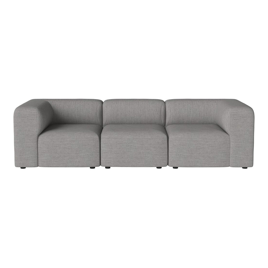 Modern Angle 3-Seater Sofa - Comfortable L-Shaped Sectional Couch for Living Room, Lounge & Small Spaces - Perfect for Apartments, Dorms and Cozy Home Decor