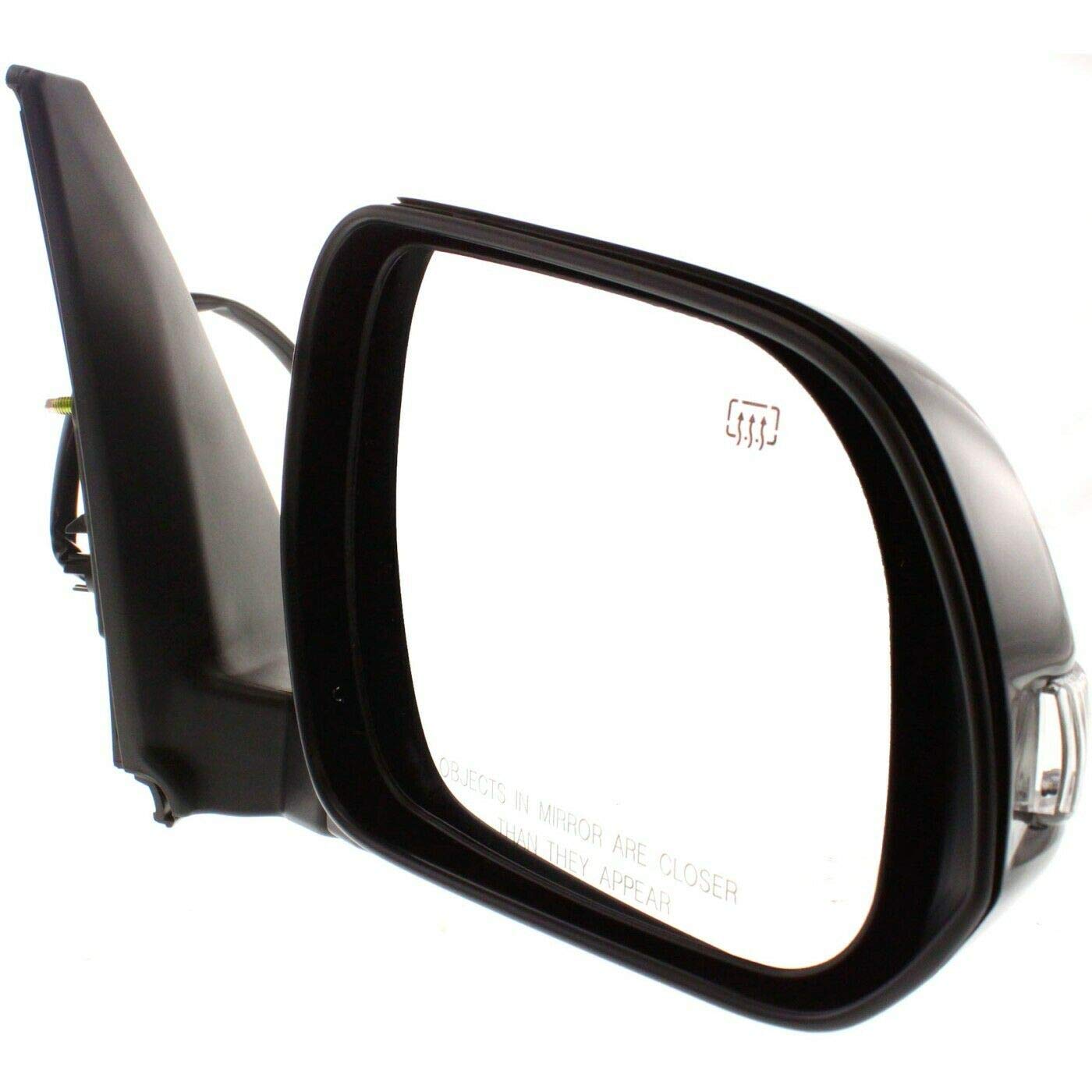 Replacement Heated Right Side Mirror with Turn Signal Light - TO1321263 - Perfect for Passenger Side Installation & Winter Driving Safety