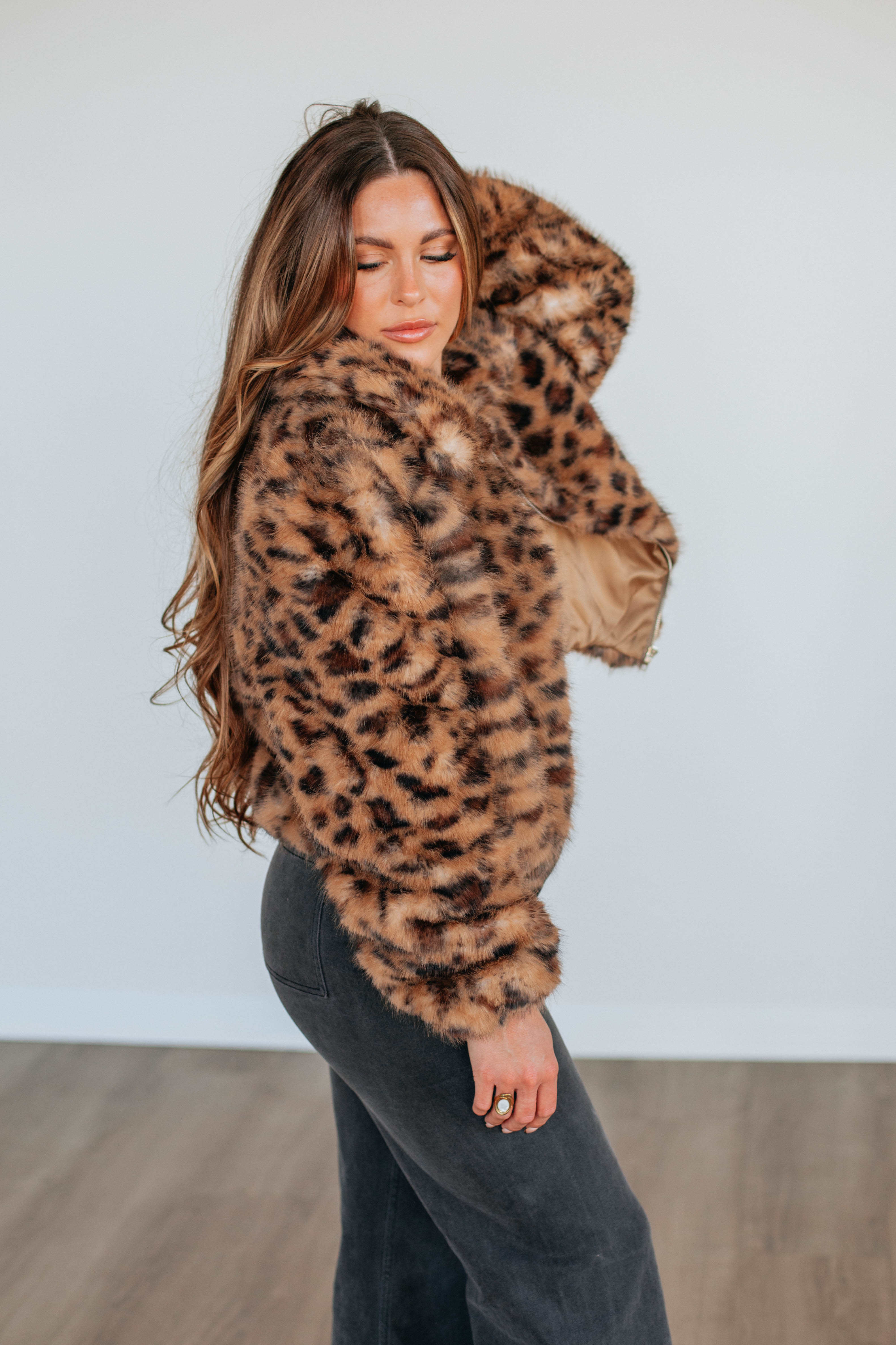 Chevelle Faux Fur Jacket Women's Winter Coat - Soft Plush Warm Outerwear for Cold Weather | Fashionable Cozy Jacket for Streetwear, Dating & Night Out