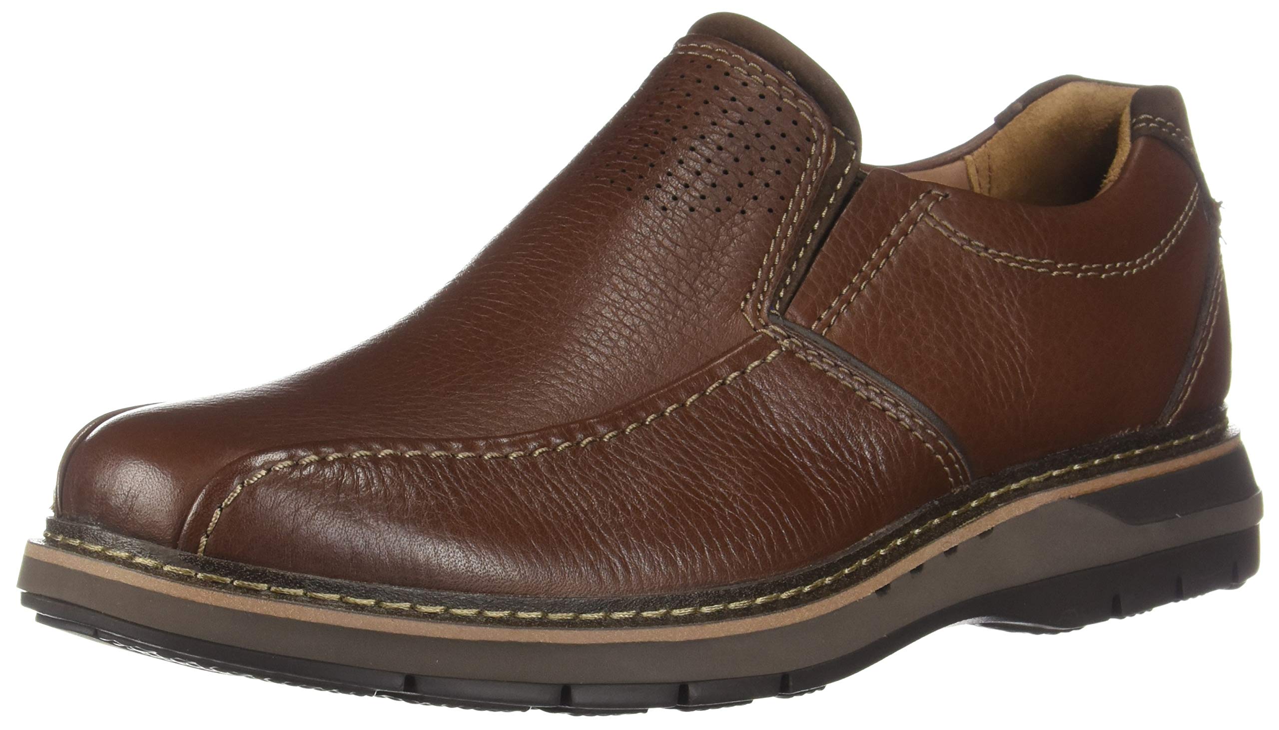 Clarks Men's Un Ramble Step Loafers - Comfortable Slip-On Casual Shoes for Walking & Travel | Perfect for Office, Daily Wear & Outdoor Activities