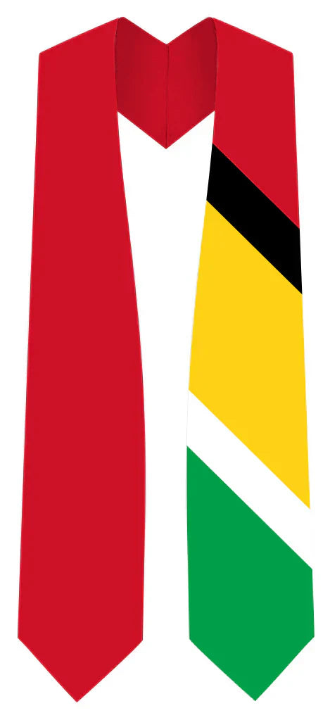 International Flag Graduation Stole - Multicolor Sash for Graduation Ceremony - Perfect for High School & College Commencement