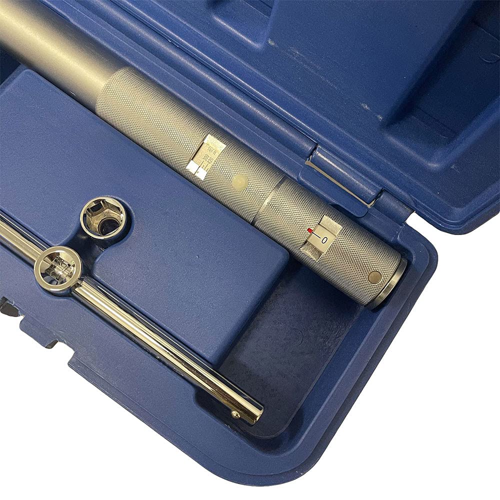 Prolinemax 1 Inch Square Drive Click Type Adjustable Torque Wrench 500-1500 Ft/Lbs - Heavy Duty Automotive & Industrial Tool for Truck, SUV, and Machinery Maintenance