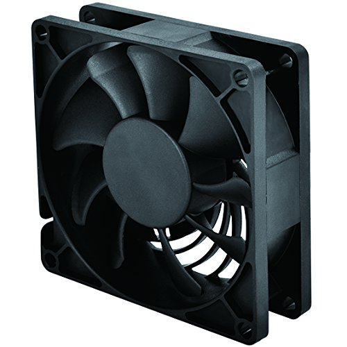 SilverStone SST-AP81 80mm High Airflow Computer Case Cooling Fan - Black | Perfect for PC Gaming Rigs, Workstations & Home Office Desktops | Ultra Quiet Cooling Solution for Optimal Performance