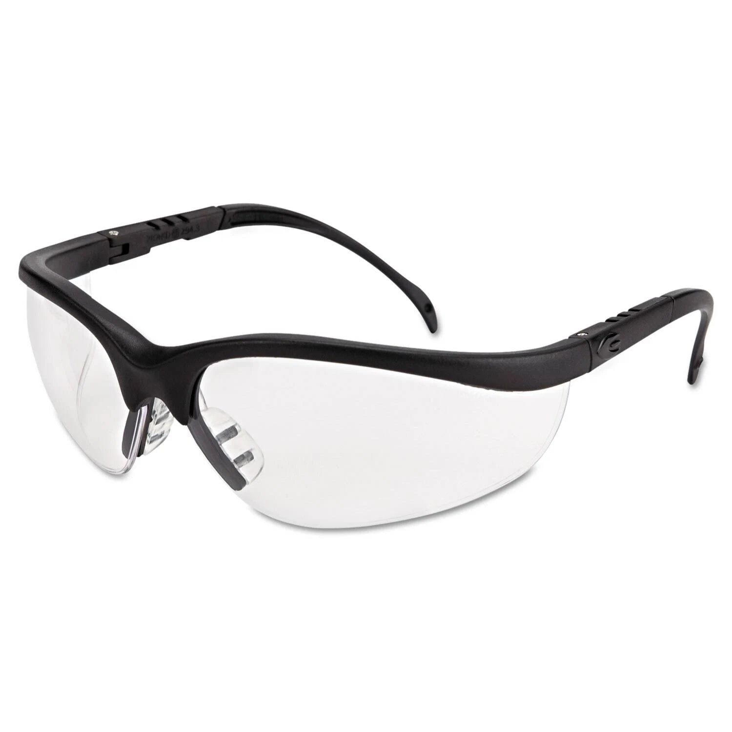 Klondike Clear Anti-Fog Safety Glasses - ANSI Z87.1 Certified, Scratch-Resistant, UV Protection (12 Pack) - Perfect for Construction, Lab Work & DIY Projects