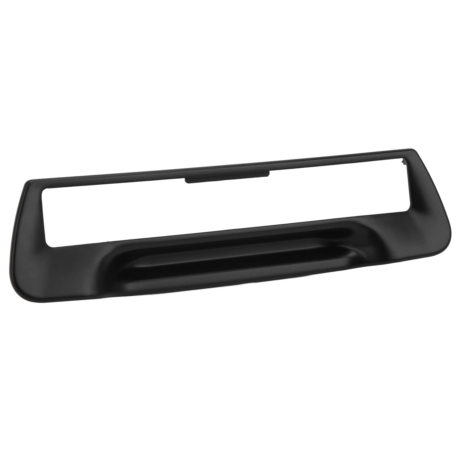 Rankomu ABS Heatproof Car Center Cup Holder Frame Trim Cover - Replacement for Audi A7 A6 C7 2011-2018 (Black GZ.H005K) - Perfect for Road Trips & Daily Commutes