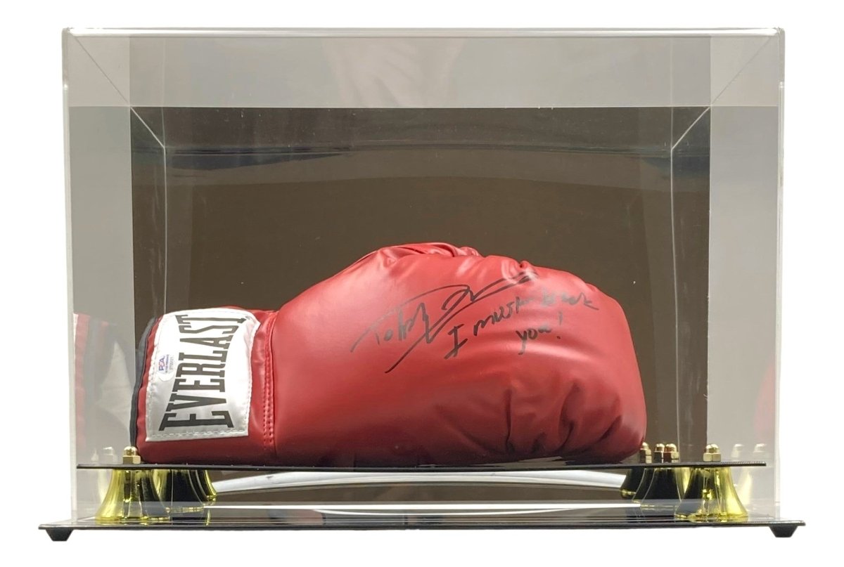 Dolph Lundgren Signed Everlast Boxing Gloves - 