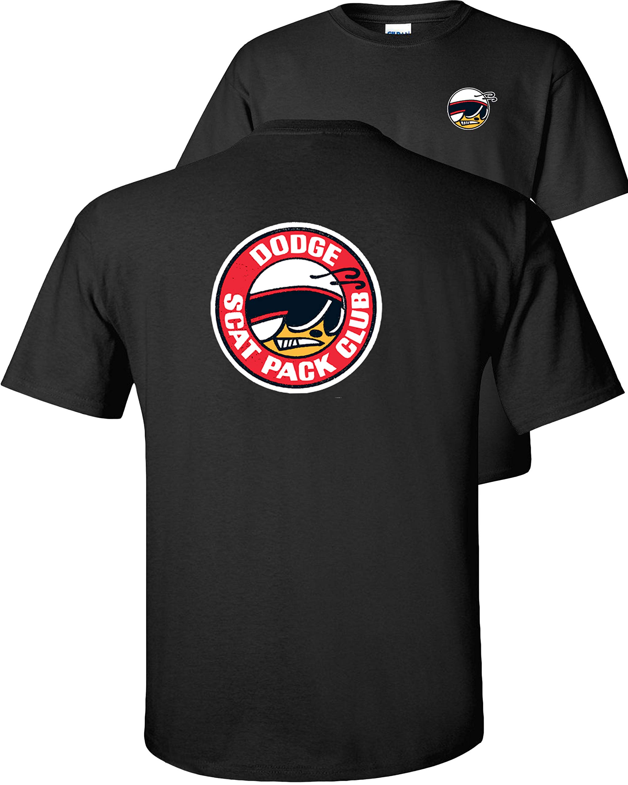 Scat Pack Dodge T-Shirt for Men - Super Bee Club Challenger Charger Muscle Car Tee - Perfect for Car Enthusiasts & Racing Events