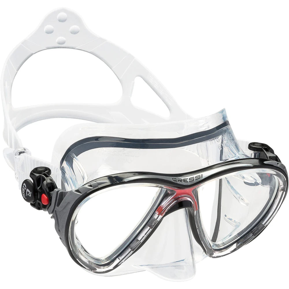 Cressi Big Eyes Evolution Dive Mask - Scuba Diving & Snorkeling Gear for Clear Underwater Vision | Perfect for Ocean Exploration & Water Sports