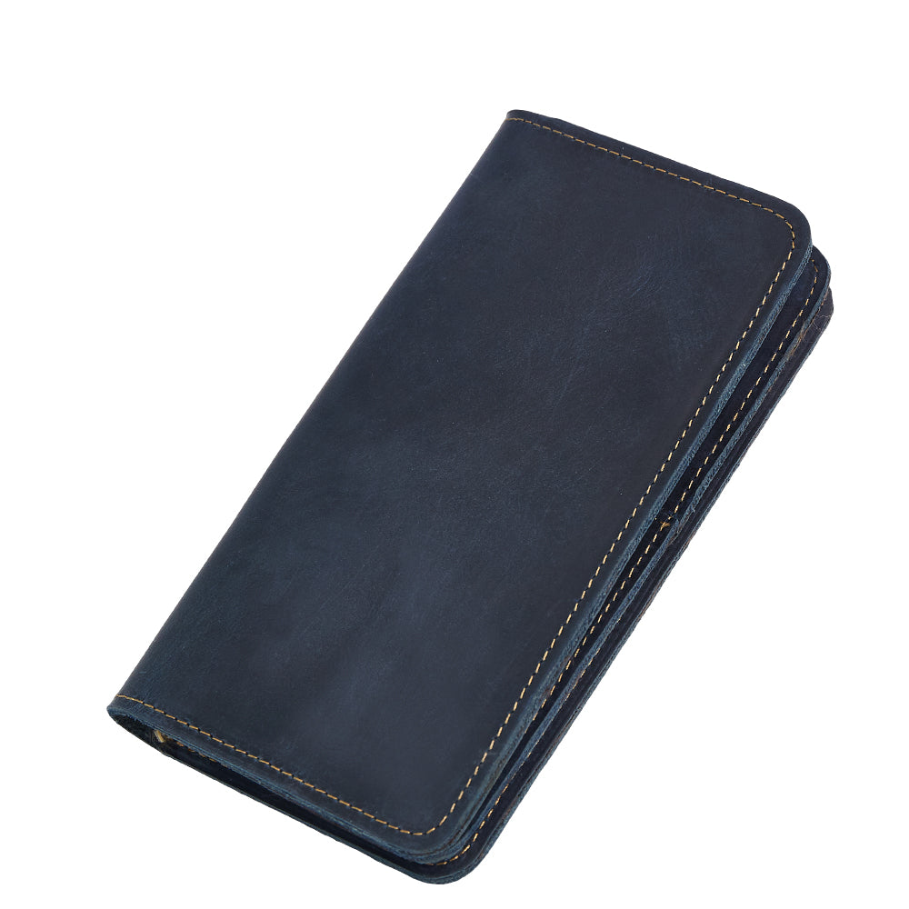 Premium Genuine Leather Wallet for Men - RFID Blocking, Slim & Stylish - Perfect for Everyday Carry, Travel & Business Use