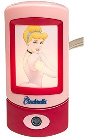 Princess Plug-In Night Light for Kids - Cute & Safe LED Nightlight for Bedroom, Nursery, Hallway - Perfect for Girls' Room Decor & Nighttime Comfort
