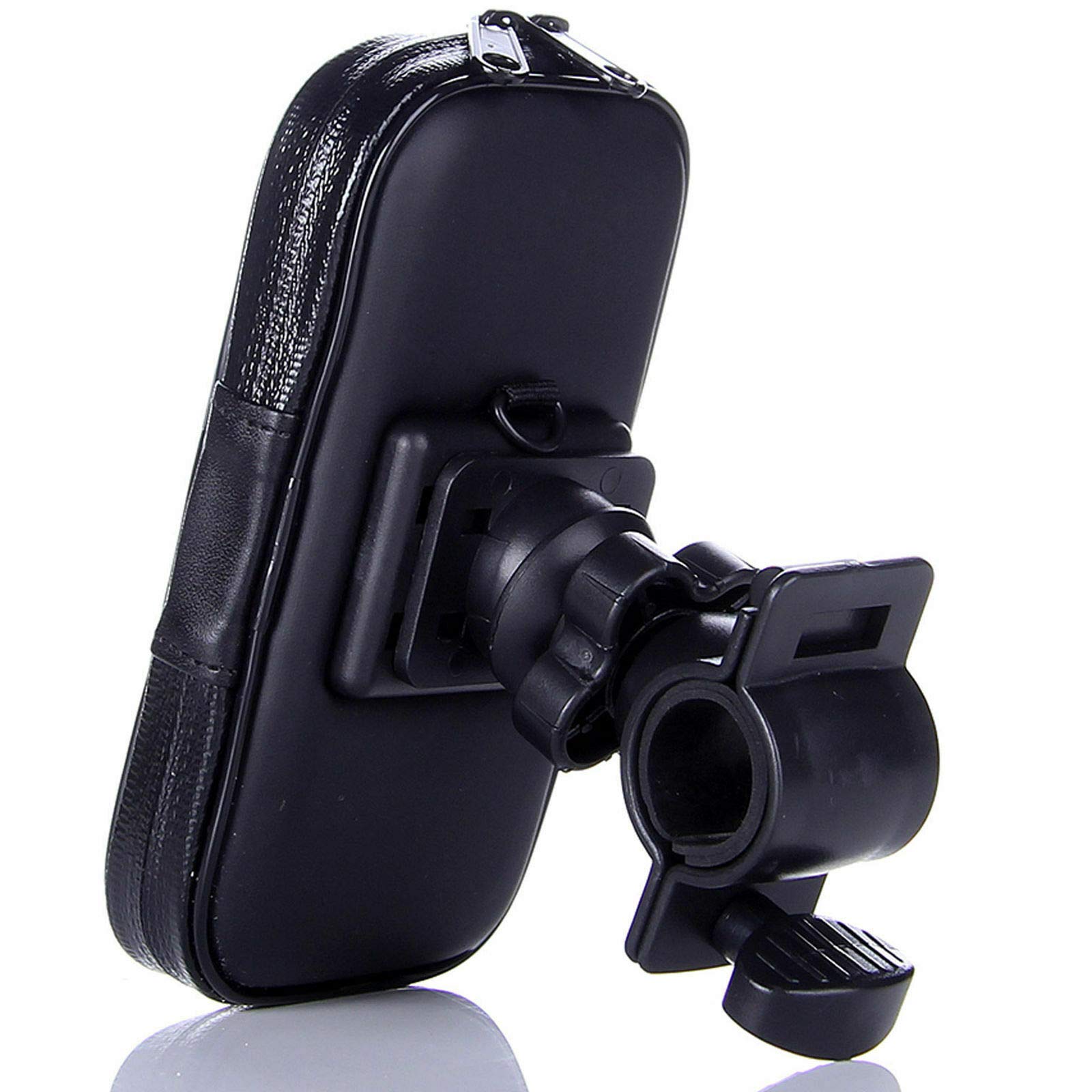 Waterproof 360° Bike Phone Mount Holder - Universal Bicycle Cover Compatible with Samsung Galaxy S20FE, S21FE, A21S, S21/S21+/S21 Ultra, S22/S22+/S22 Ultra - Perfect for Cycling, Commuting & Outdoor Adventures