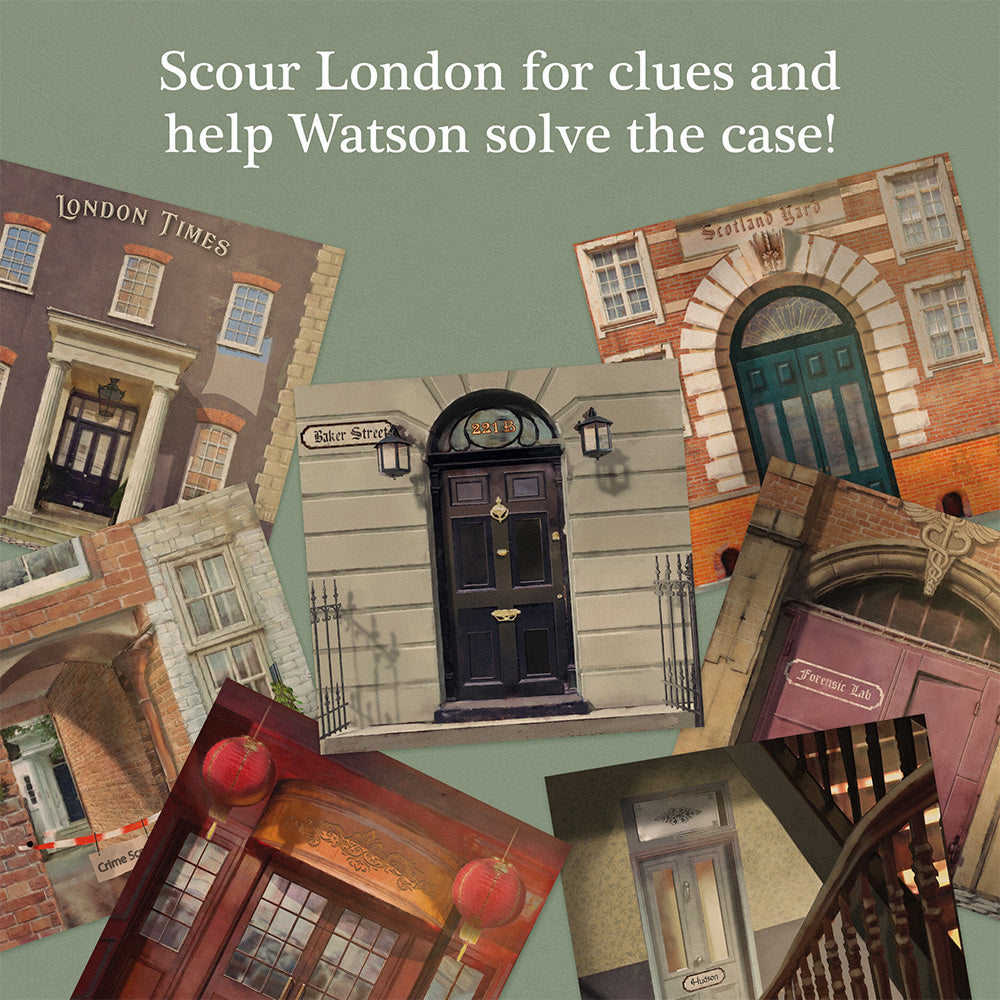 EXIT: The Game - The Disappearance of Sherlock Holmes | Escape Room Board Game for Adults & Teens | Perfect for Family Game Nights & Party Entertainment