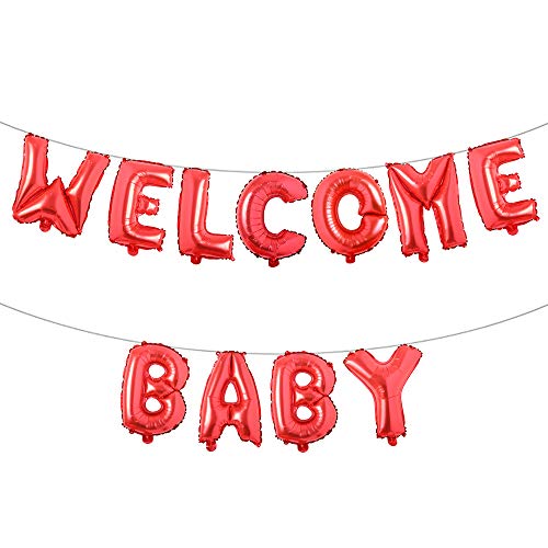 Welcome Baby Red