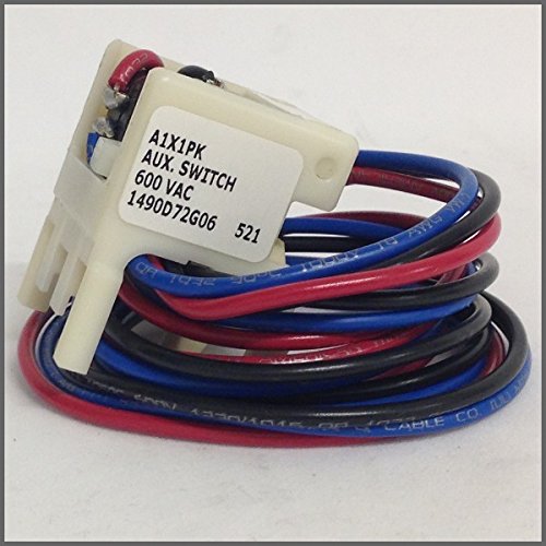 EATON CUTLER HAMMER A2X4PK Type A2X4PK Auxiliary Switch with Pigtail Leads - Perfect for Industrial Control Panels & Electrical Equipment