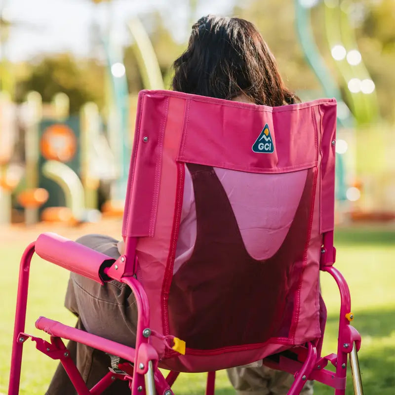 Stowaway Rocker™ - Compact Folding Rocking Chair for Camping, Travel & Small Spaces - Portable Outdoor Rocker for Patio, RV, Apartment & Nursery - Lightweight & Easy to Store