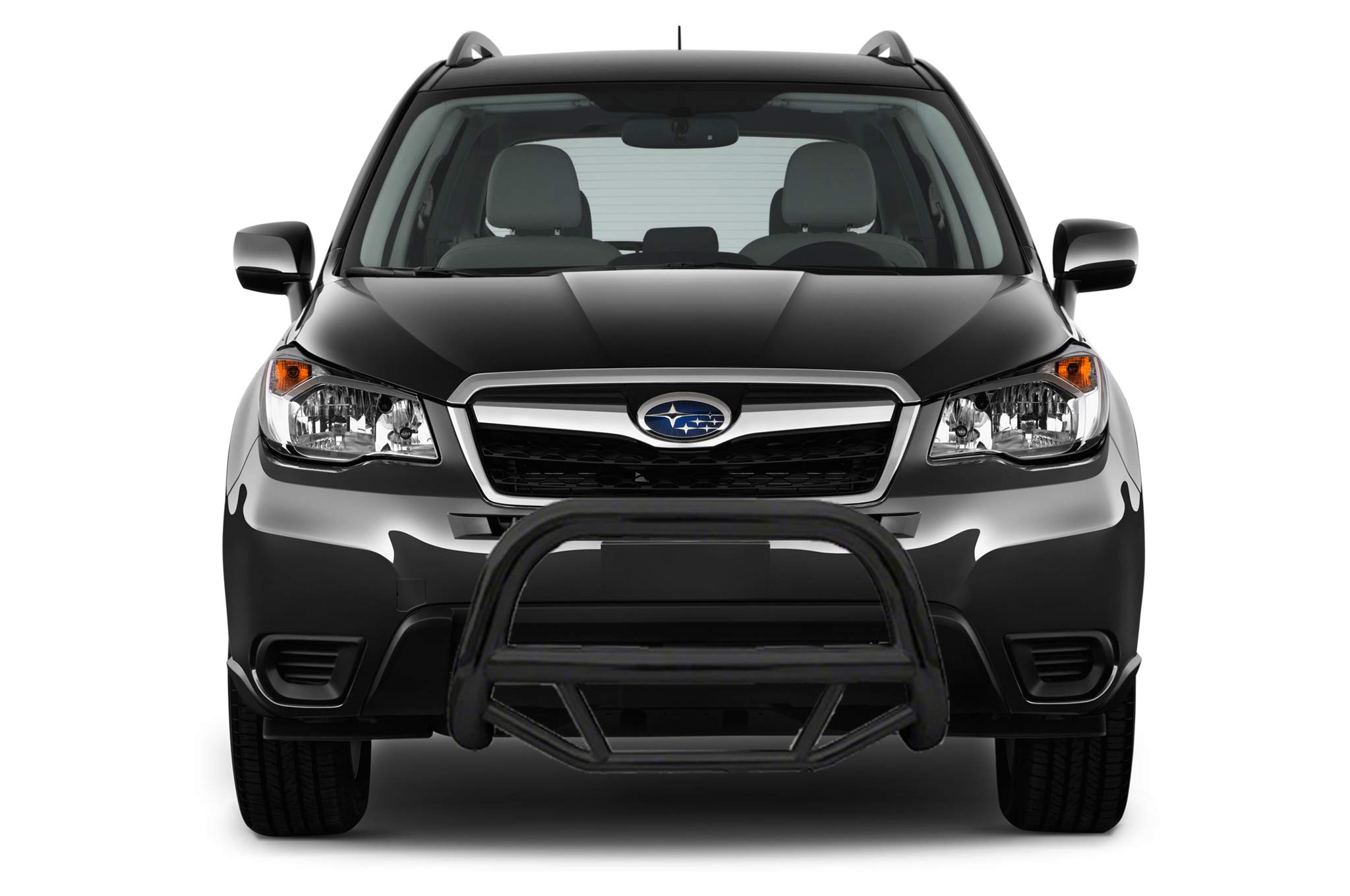 Black Horse Max Bull Bar with No Skid Plate - Compatible with 2014-2018 Subaru Forester (MBB-SUS0102) | Heavy-Duty Front Bumper Guard for Off-Road Protection & Adventure