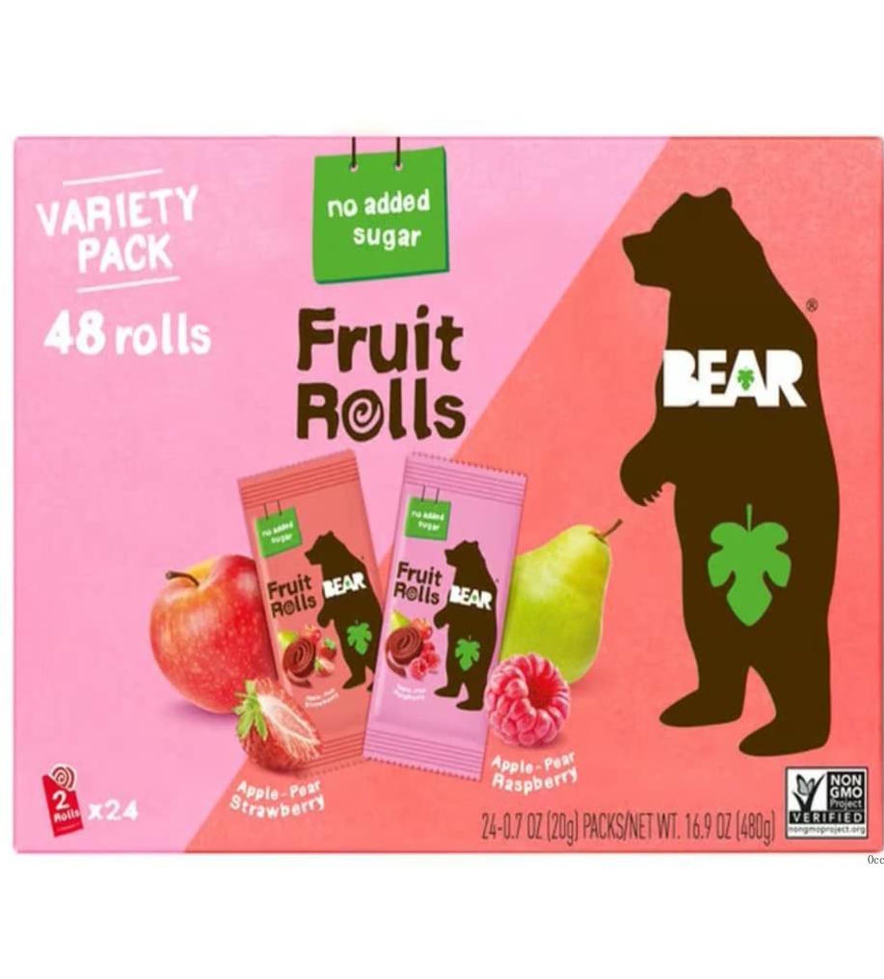 Healthy Organic Fruit Rolls Snacks - No Sugar Added, Vegan & Gluten-Free | Perfect for Kids Lunch Boxes, Hiking & On-the-Go Energy Boost