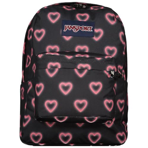 Happy Hearts Black