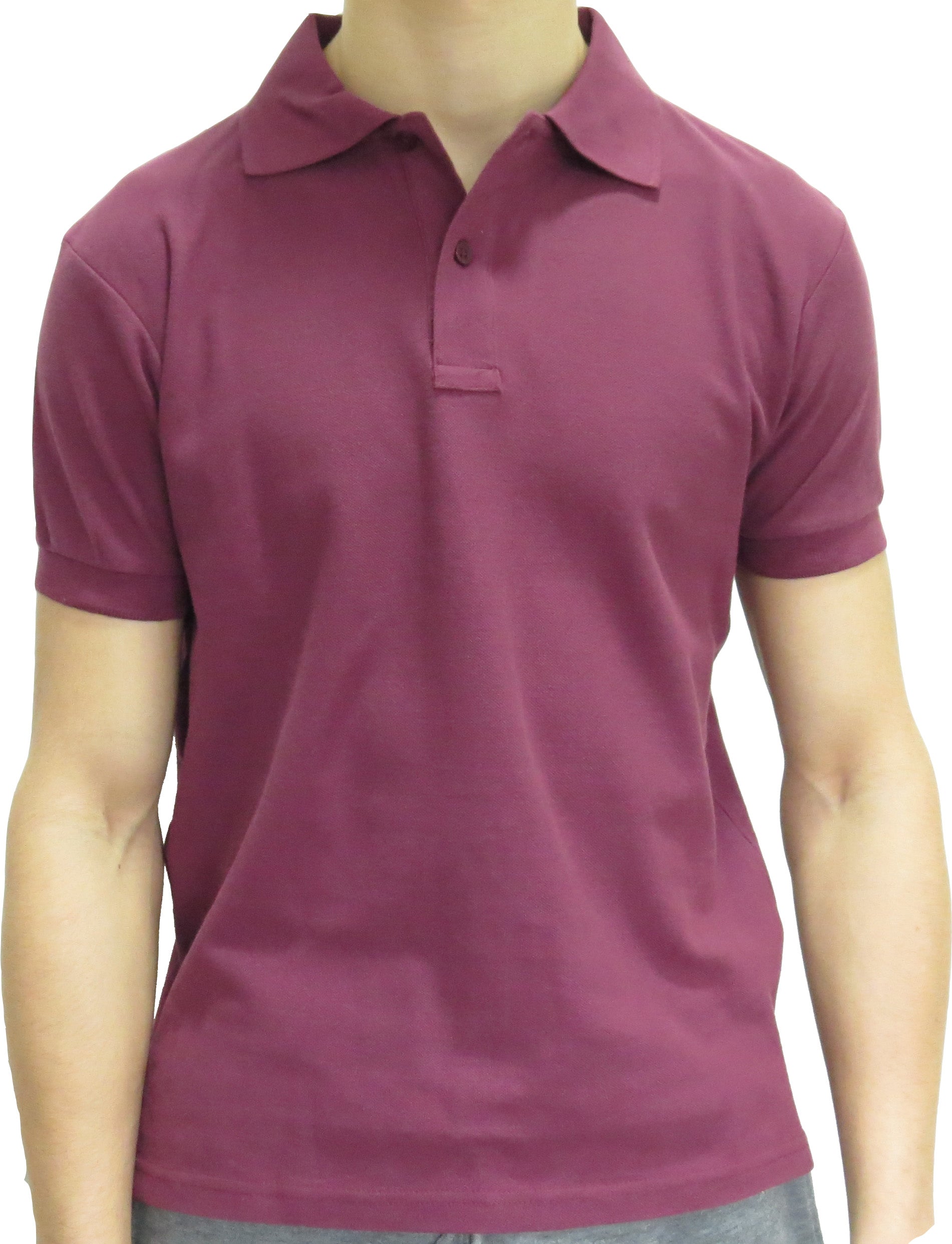 Men's Enfari Short Sleeve Basic Pique Polo Shirt - Comfortable Casual Wear for Work, Golf & Everyday Outfits