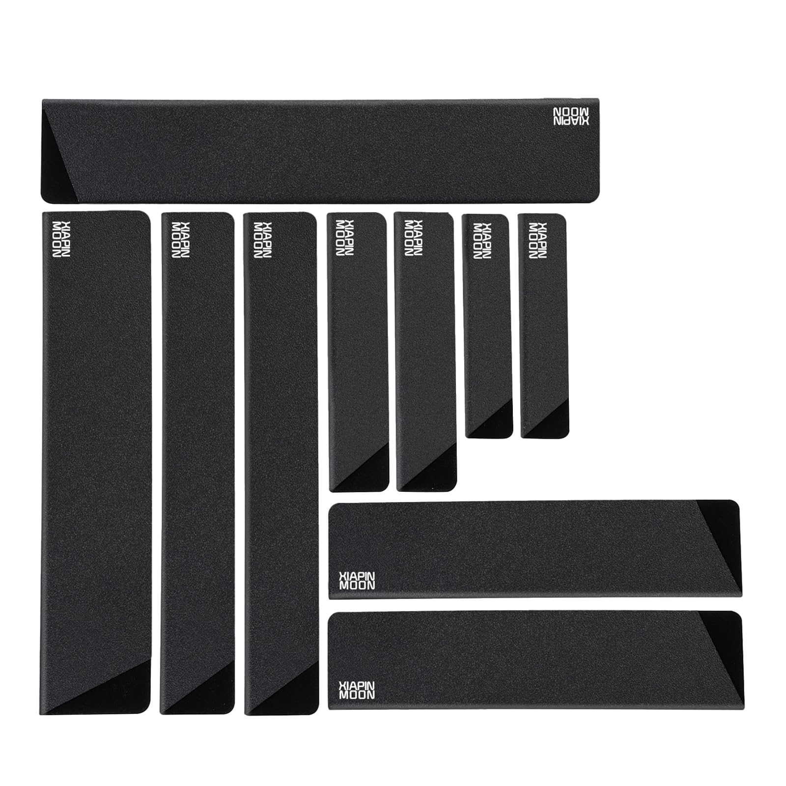 10-Piece Universal Knife Guards Set - BPA-Free ABS Plastic with Felt Lining for Extra Protection | Durable, Food Safe Knife Blade Covers (Knives Not Included) | Perfect for Kitchen Storage, Travel & Organization