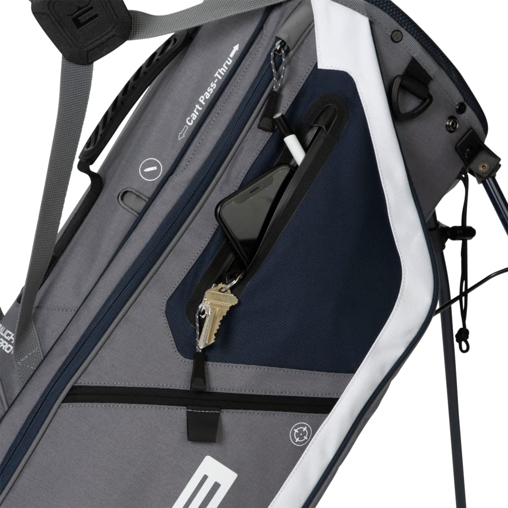 Cobra Golf 2022 Ultralight Pro Stand Bag - Lightweight Golf Bag with Dual Straps & 14-Way Divider (Quiet Shade-Navy Blazer) - Perfect for Golfers & Travel | Durable & Water-Resistant for Course & Range Use