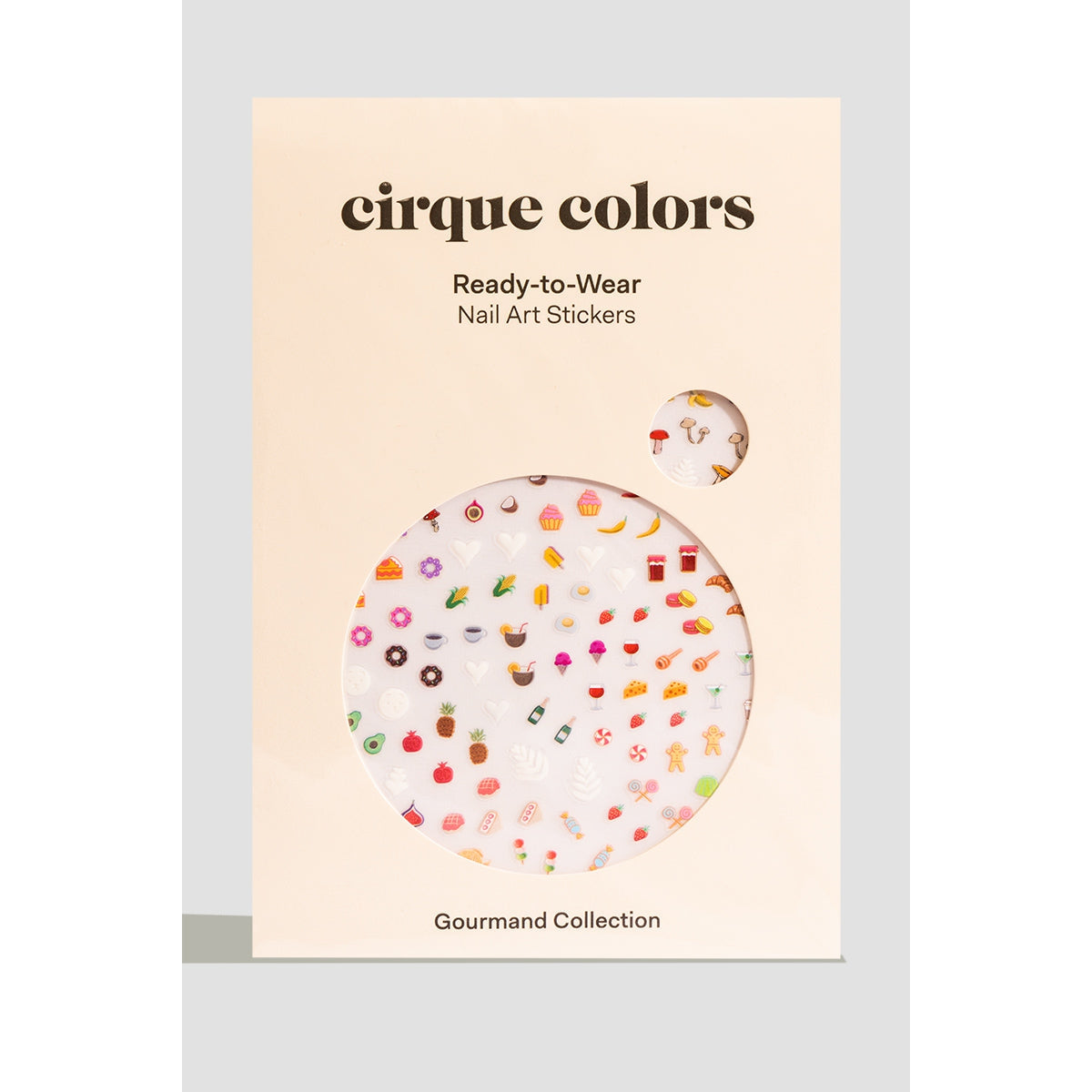 Cirque Colors Ready To Wear Nail Art Stickers - Gourmand Collection | Easy DIY Nail Decals for Parties, Weddings & Everyday Glam