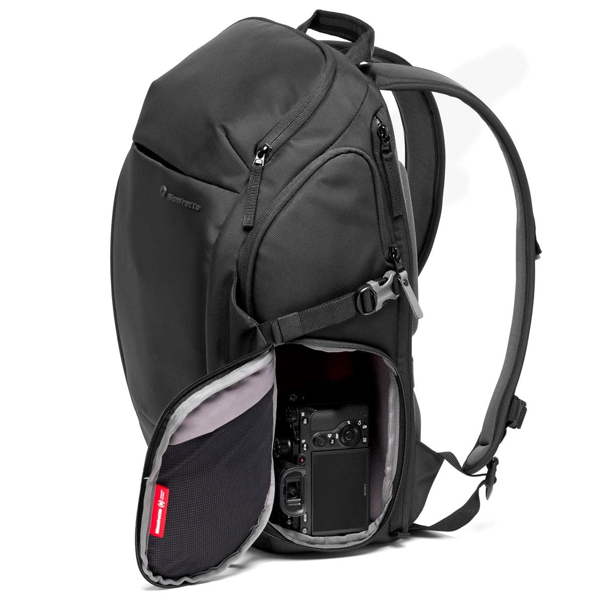 Manfrotto Advanced Travel III Camera Backpack - Waterproof DSLR/Mirrorless Bag with Laptop Compartment, Customizable Dividers & Tripod Mount | Perfect for Travel Photography, Hiking & Outdoor Shooting