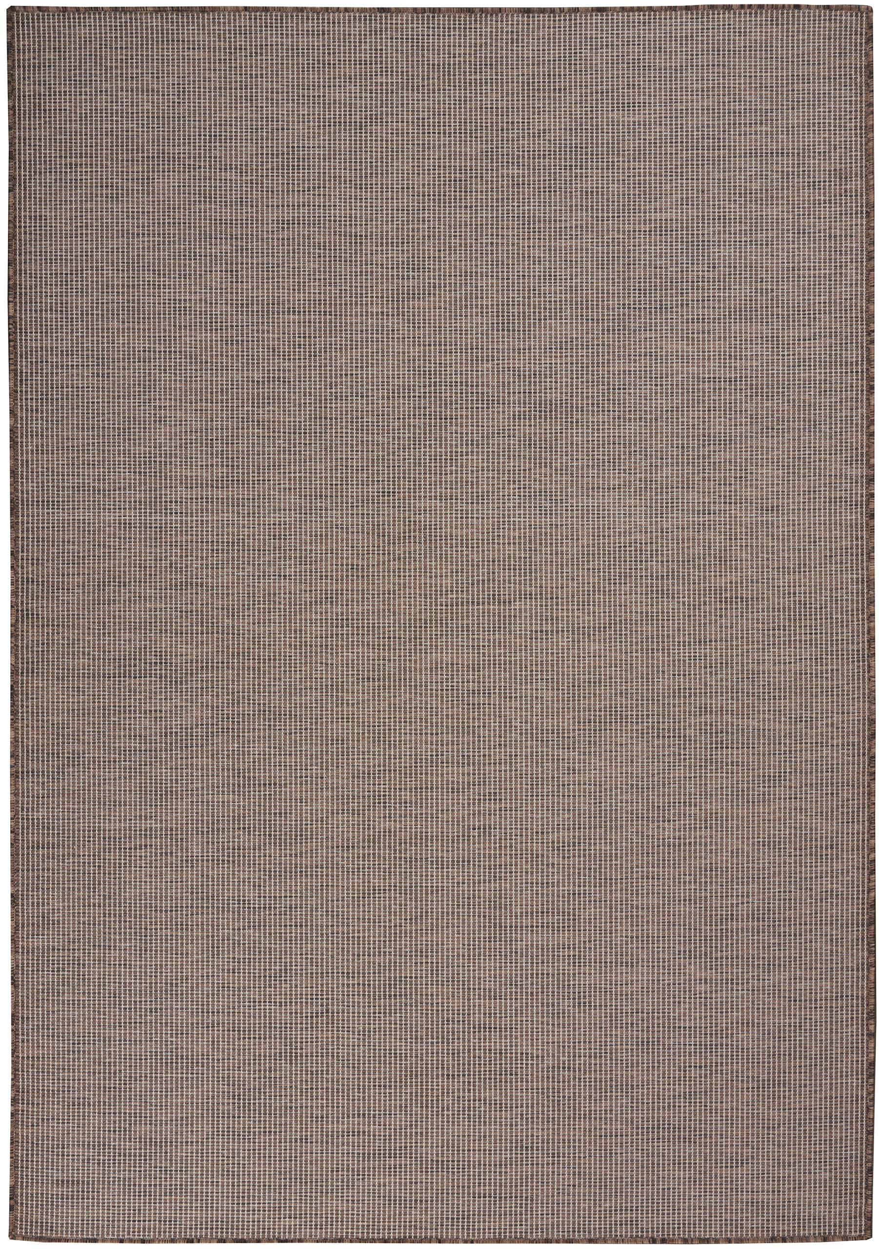 Nourison Positano 3' x 5' Indoor/Outdoor Area Rug - Natural Fiber, Easy to Clean, Non-Shedding for Bedroom, Living Room, Dining Room | Perfect for Backyard, Deck, Patio & High-Traffic Areas (3x5)