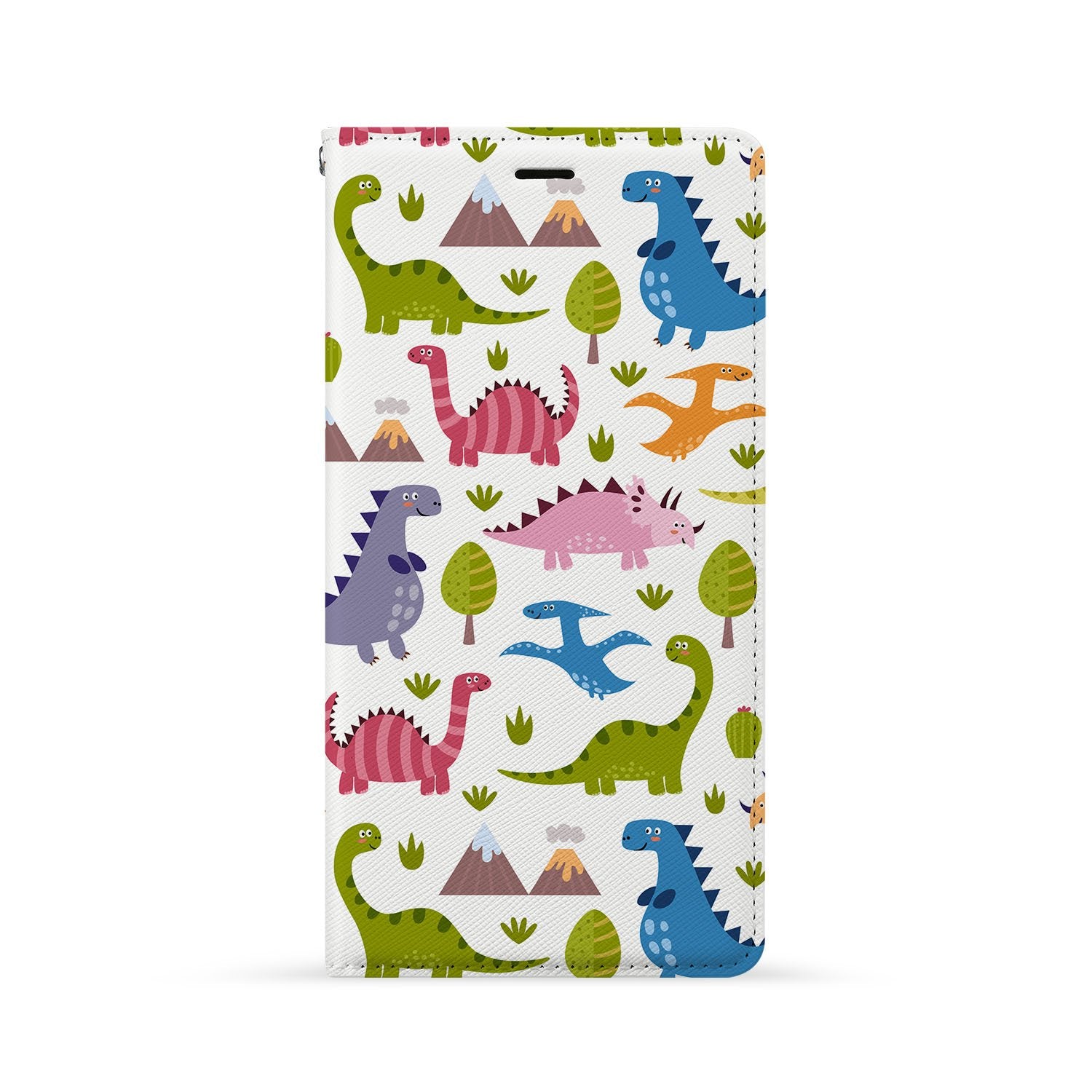 Huawei Wallet Case with Dinosaur Design - Slim RFID Blocking Leather Card Holder for Men & Women - Perfect for Travel, Business, and Everyday Use
